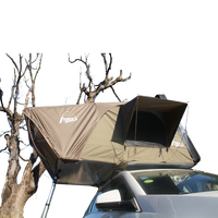2018 haute qualité toit rigide toit rigide voitures pliantes Camping voiture toit toit tente étanche côté ouvert toile tente