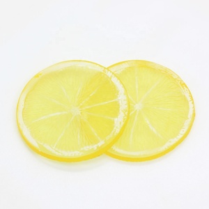 Fette <span class=keywords><strong>di</strong></span> <span class=keywords><strong>Limone</strong></span> in PVC Simulato, Decorazioni per Giardino e Asilo, Giocattoli Educativi per Bambini - Product Image 3