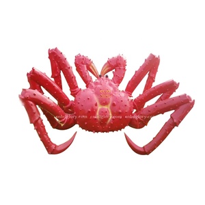 Estatua <span class=keywords><strong>de</strong></span> cangrejo <span class=keywords><strong>de</strong></span> mar <span class=keywords><strong>de</strong></span> fibra <span class=keywords><strong>de</strong></span> vidrio gigante, escultura <span class=keywords><strong>de</strong></span> Arte <span class=keywords><strong>de</strong></span> resina para restaurante <span class=keywords><strong>de</strong></span> mariscos, decoración <span class=keywords><strong>de</strong></span> diseño <span class=keywords><strong>de</strong></span> paisaje callejero - Product Image 2