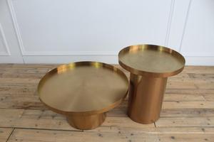 Favors T-09 <strong>Gold</strong> Color Plating Stainless Steel Modern <strong>Round</strong> <strong>Side</strong> <strong>Table</strong> for Living Room Home Coffee Furniture - Product Image 6