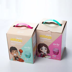 Với Hộp Màu PU Nhựa Tạo Bọt Vật Liệu Bộ Đồ Ăn Kín Hộp Cơm Trưa Hộp Đựng Thực Phẩm PP Tường Đôi + Hộp Lưu Trữ & Thùng - Product Image 5