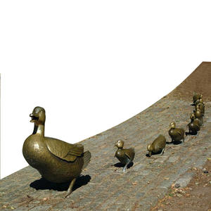 walking duck sculpture