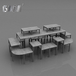 Présentoir de personnalité de supermarché, présentoir simple et simple, pour magasin de vêtements, nakajuima, à étagère haute et basse - Product Image 5