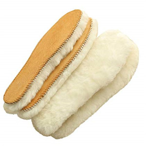 थोक चर्मपत्र पैर गर्म ऊन <span class=keywords><strong>Insoles</strong></span> भेड़ की खाल फर जूते <span class=keywords><strong>Insoles</strong></span> - Product Image 5