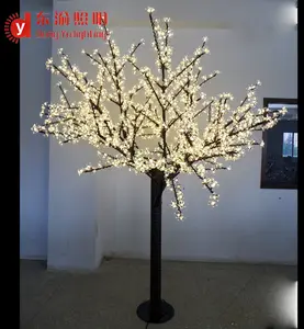 Boho — cadre métallique avec led en fleurs de cerisier, couleur blanc chaud, éclairage pour arbre de noël