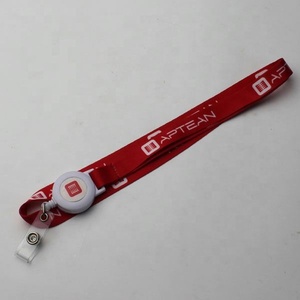 Accessoires de décoration de bureau en gros, porte-badge rétractable rond personnalisé, cordon de cou, porte-carte d'identité, clip, cordons de cou - Product Image 3