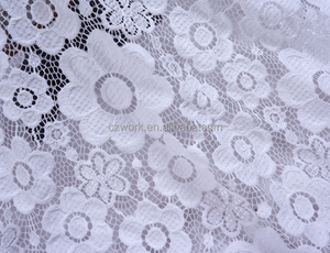 Hermoso Bordado Neto de La Boda Accesorio de la Ropa de Lentejuelas de Tela de Encaje - Product Image 3