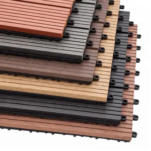 Buon prezzo composito Wpc Decking pavimentazione terrazza pavimentazione legno plastica composito ponti Wpc Decking piastrelle pavimenti ingegnerizzati