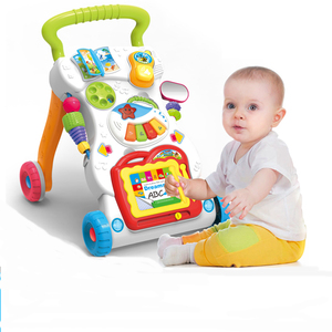 Jouets BO, trotteur d'apprentissage avec musique et lumière, poussette d'activité, trotteur pour bébé avec volant de voiture pour bébé - Product Image 2