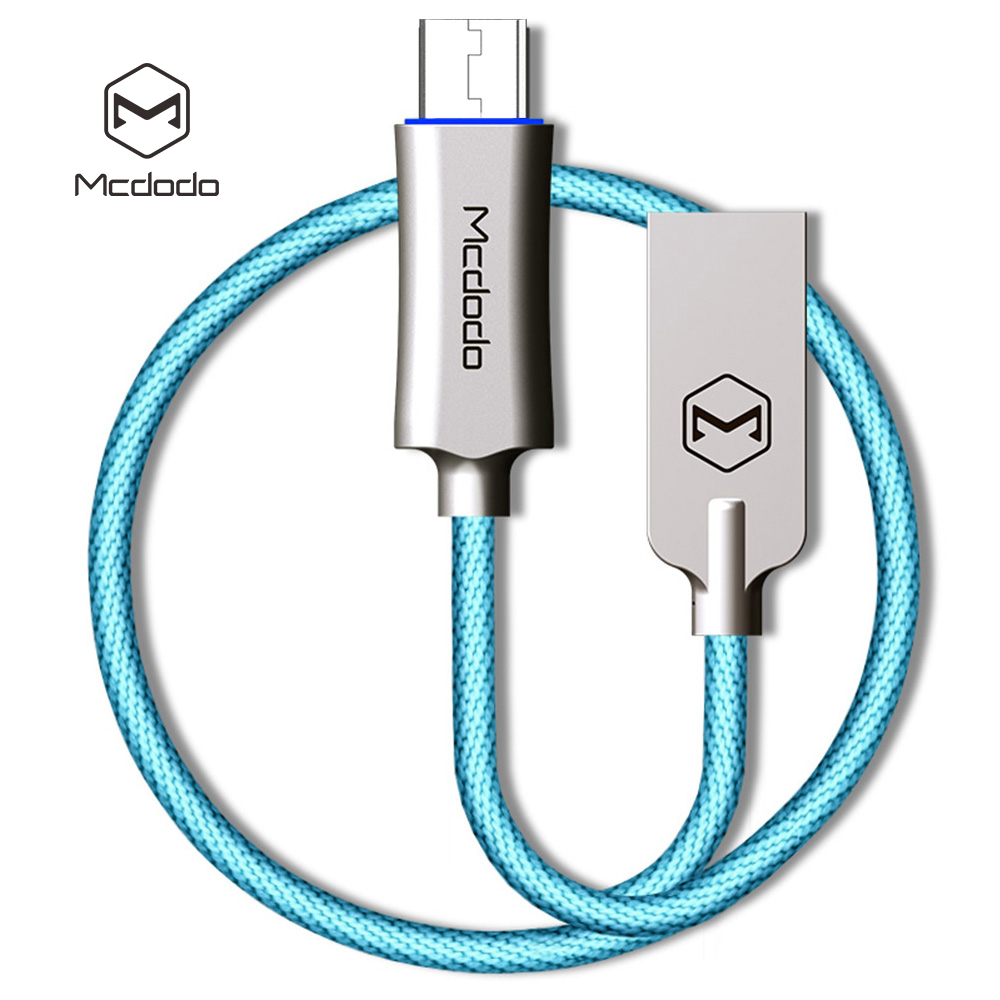 MCDODO Smart LED автоотключения Micro USB кабель для Samsung с QC3.0 Быстрая зарядка кабель