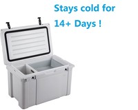 Glacière rigide rotomoulée 30L 50L 80L 120L pour le camping et la pêche
