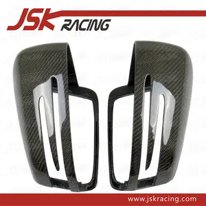 Cho W204 CARBON/CARBON FIBER + ABS SIDE Gương Bìa Cho MERCEDES BENZ C-CLASS W204 C63(JSK060126)