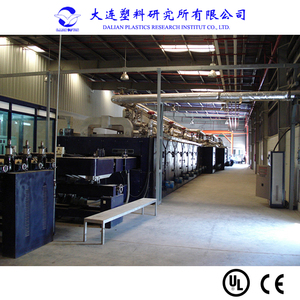 <span class=keywords><strong>PP</strong></span>/<span class=keywords><strong>PE</strong></span> Einschnecken-PLC Automatische Uniaxiale Biaxiale Erdarbeits-Geogitter-Extrusionsproduktionslinie Maschine - Product Image 2