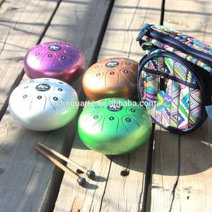 MEJOR Instrumento <span class=keywords><strong>Musical</strong></span> Tambor de lengua de acero C D E F G a B C Nota 5,5 ''8'' 10 ''12'' 14 ''Instrumento de percusión de tamaño - Product Image 2