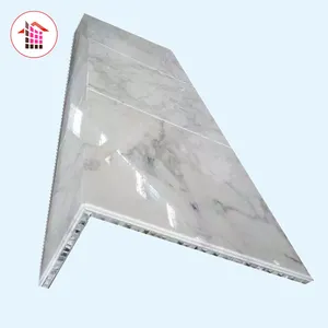 Lüks 15/20mm granit mermer alüminyum petek Panel bina dekorasyon için kapalı açık takviyeli alüminyum kat laminat