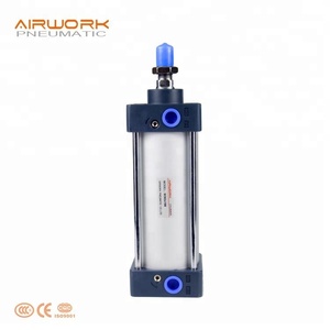 Sc 100 350 مربع طويل السكتة الدماغية الهوائية airtac الهواء اسطوانة ذراع الكباس مصنع تصنيع المعدات الأصلية مصنع المورد - Product Image 2