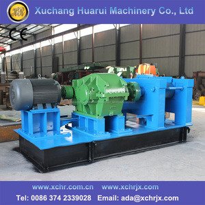 Los residuos de neumáticos de goma cracker molino/utiliza neumáticos máquina de reciclaje/trituradora de goma mill machine - Product Image 1