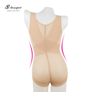 S-SHAPER Body Modellante da Donna con Busto Aperto in Spandex, Traspirante e Imbottito, Abbigliamento Fitness Lavorato a Maglia, <span class=keywords><strong>Taglia</strong></span> 3XL per Adulti - Product Image 6