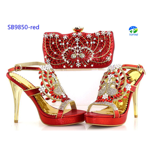 Commercio all'ingrosso <span class=keywords><strong>tacco</strong></span> alto <span class=keywords><strong>scarpe</strong></span> italiane Set di <span class=keywords><strong>scarpe</strong></span> <span class=keywords><strong>viola</strong></span> e borsa Set per la festa della Nigeria - Product Image 3