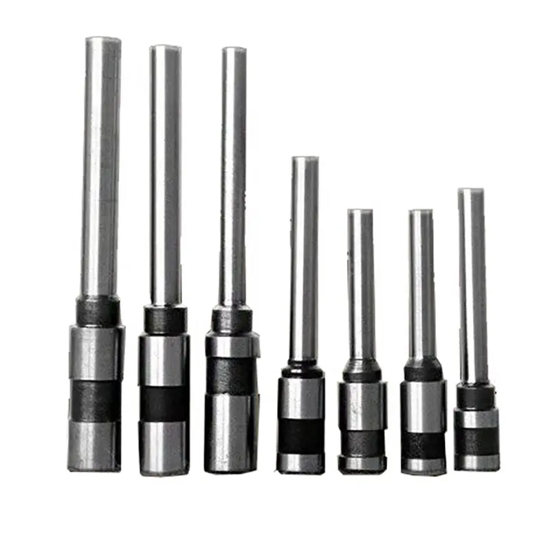 High speed steel hollow drill bit for paper drill