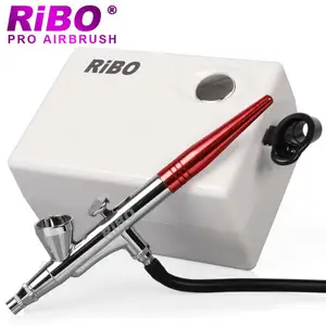 Air Airbrush System spray gun and compressor whole units for Make up Airbrush Root Cover-up brows and more