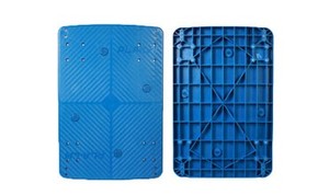 รถเข็นพลาสติกสี่ล้อเคลื่อนย้ายได้300กก. PLA300Y-DL ปรับแต่งได้สำหรับการใช้เครื่องมือ - Product Image 3