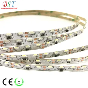 Bordo ha condotto la striscia vista laterale 5 volt 120 LEDs/M 335 smd 5 millimetri PCB larghezza per la scatola di illuminazione, auto, FAI DA TE, ecc