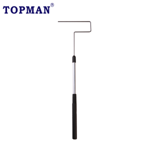 Vigía al por mayor economical9 pulgadas pintura pared cepillo de fibra de vidrio cepillo de rodillo con extensión <span class=keywords><strong>palo</strong></span> marco - Product Image 5