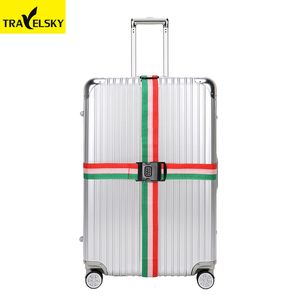 <strong>Personalised</strong> Customized PP Suitcase Belt <strong>Strap</strong> <strong>Luggage</strong> <strong>Strap</strong> With Combo Lock - Product Image 4