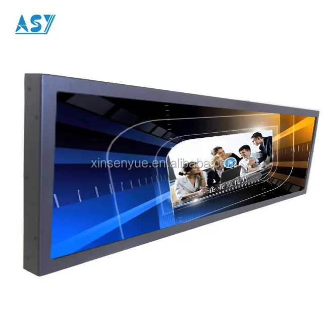 Resolution 1920x540 multimedia ultra wide stretched LCD display screen