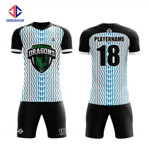 あなた自身のロゴが付いた女性のカスタム昇華サッカーシャツ - Product Image 5