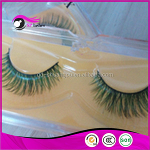 La Muestra libre Real de piel de Zorro Tiras Falsas Pestañas Falsas Pestañas Postizas - Product Image 3
