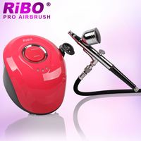 Nouveau gros aérographe pour gâteau décoration ongles passe-temps modèle kit tatouage compresseur mini pulvérisation air brosse salon fournitures
