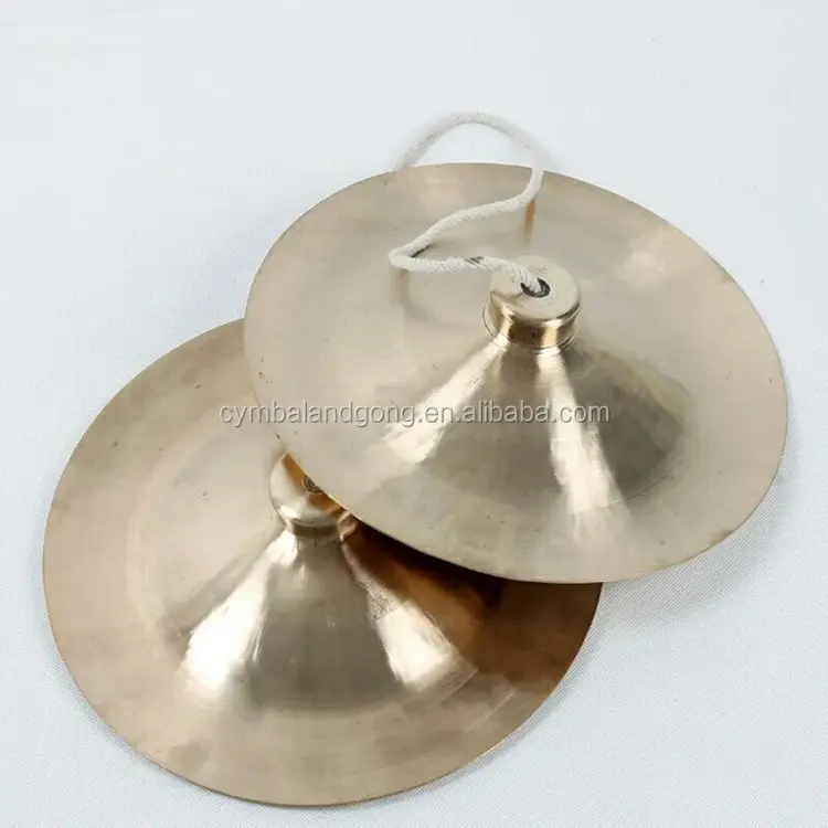 Preço profissional feito à mão 18 ''leão cimbals para dança do leão chinês