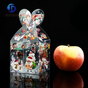 Wholesale Clear Small Plastic Gift Packaging Box For Christmas