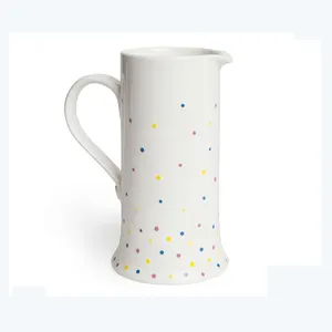 Newest slim dotty white water cooler jug