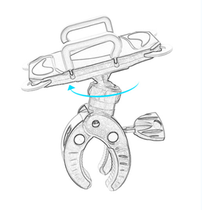 Cina vendita calda Del Motociclo Della Bici Manubrio Supporto Del Supporto Della Bicicletta Supporto Del Telefono con la <span class=keywords><strong>fascia</strong></span> del silicone - Product Image 6