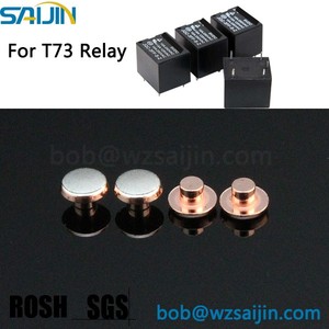 T73 Relé PCB AgCdO rebite de contato elétrico de ponto bimetálico - Product Image 1