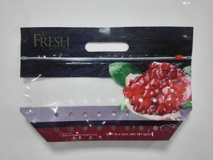 ストロベリーグレープチェリー用のジッパーとブレスホール付きのクリアフレッシュフルーツパッキングバッグ - Product Image 5