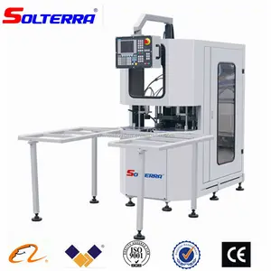 upvc windows doors making machine CNC corner cleaning machine