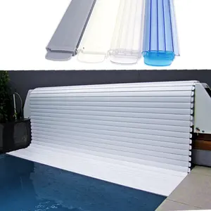 Low Price Electric Motor Swimming Pool Cover with Hard Slat Automatic Pool Cover for Inground or Above Ground Pools