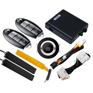 Hot Bán PKE Một Chìa Khóa Bắt Đầu Keyless Nhập Từ Xa Phổ Quát Báo Động Xe Nguyên Bản Động Cơ Đẩy Khởi Động Xe Báo Động