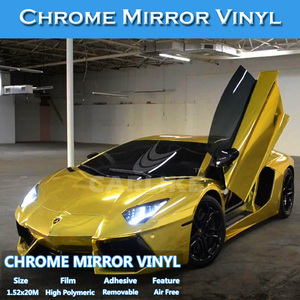 Carlike flexible cromo espejo vinilo brillante para automóviles <span class=keywords><strong>moto</strong></span> car WRAP - Product Image 3