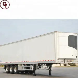 Container Flatbed Scatola di Semi Rimorchio del Camion 30-60 Tonnellate di 13M Van Semitrailer