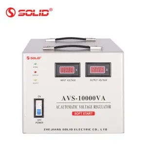 SOLID AVR 10KVA 220V Regulador de tensão automático monofásico para uso doméstico