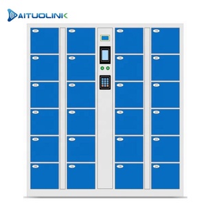 Smart Barcode/RFID Locker、Smard ID Cardロッカー、Keyless LockerためSchool/Gym/Beach/Office/Building