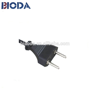 10A 250 V SEV certificat mâle 2 broches suisse plug power ac cordon d'alimentation - Product Image 1