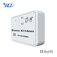 Convertidor RF Wi-Fi para Hogar Inteligente YET6956WFR, Multifrecuencia 240-930MHz, Control Remoto para Puerta de Garaje, Convertidor de WIFI a RF