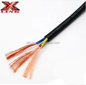 14awg 16awg 2.5mm 1.5mm 3 2 core copper stranded electric cable