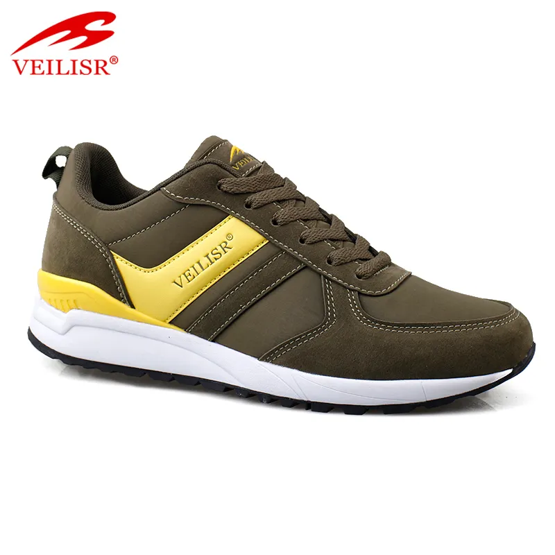 2022 Wholesale Faux Suede Oxford Fabric Fashion Sneakers Men Casual Shoes